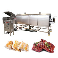 Machine de cuisson commerciale continue pour hamburgers, viande de bœuf, poisson et poulet