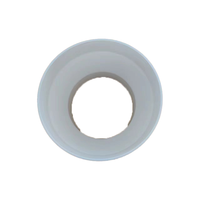 150-110 Connecteur réducteur universel blanc en matériau ABS réglable pour tuyaux dans le système de ventilation