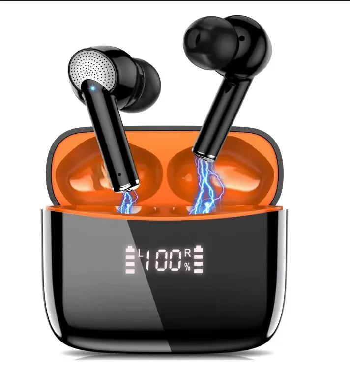 2023 Hot Sell J10 J9 J8 Pro J8 J7 J5 Pro J5 TWS Wireless Earbuds with ANC Earphone ENC Noise Cancelling Earbuds with Hook