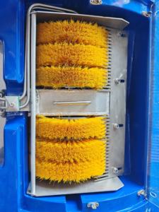 SZS-30 professionale serie industriale marina fuoriuscita di olio risposta portatile doppia spazzola Skimmer sull'acqua - Product Image 2