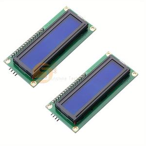 2 uds 1602 pantalla LCD con adaptador I2C retroiluminación azul para Arduino Raspberry <span class=keywords><strong>Pi</strong></span> - Product Image 3