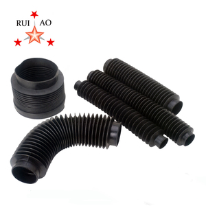 Tour personnalisé Flexible <span class=keywords><strong>Pince</strong></span> Nylon Accordéon Anti-Poussière Couverture de <span class=keywords><strong>Soufflet</strong></span> En Caoutchouc De Silicone Pour jet d'eau cnc vis - Product Image 1