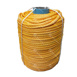 Tali pelembab laut tahan UV tinggi tali 12 untai kepang berwarna Uhmwpe tali penarik untuk kapal dan kapal - Product Image 5