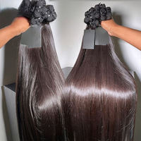 Proveedor Mayorista de Paquetes de Cabello Humano Virgen Vietnamita e Indio, Extensiones de Cabello Remy de Doble Trama, Paquetes de Cabello Virgen con Cutícula Alineada