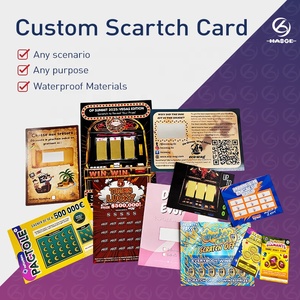 Tarjeta Rasca y Gana Personalizada con Logotipo, Póster Rasca y Gana, Tarjeta Promocional de Lotería para Negocios - Product Image 5