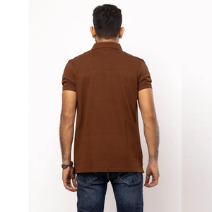 Unisex 100% algodón para camiseta de polo personalizado impreso venta al por mayor logotipo bordado 220 gramos diseño de golf liso talla de hombre hecho en BD - Product Image 2