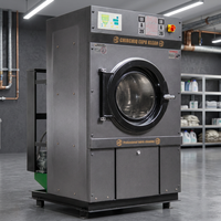 Séchoir industriel électrique 25 kg triphasé entièrement automatique autonettoyant 380 V pour les opérations de blanchisserie