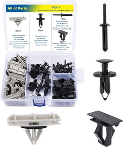 55157055AA 6503598 6506007AA 55156429AA 55teiliger Kotflügel-Flare-Clips-Hardwarekit für Jeep Liberty Dodge Nitro - Product Image 1
