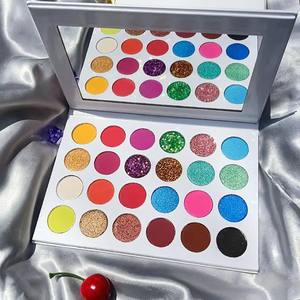 定制高显色眼影湿盘 发光竹眼影盘 私人品牌迷你眼影盘 - Product Image 3