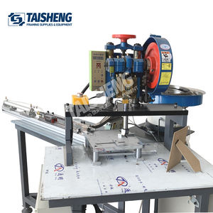 Machine de <span class=keywords><strong>montage</strong></span> automatique de charnières <span class=keywords><strong>pour</strong></span> cadres <span class=keywords><strong>photo</strong></span> en MDF, équipement d'installation de quincaillerie, vente en gros d'usine TS-J40 - Product Image 1