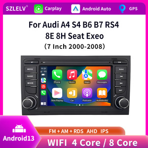 ระบบนำทางอัจฉริยะในรถยนต์ Android ที่ใช้งานร่วมกับ Aud RS4 ได้ พร้อมจอแสดงผลขนาดใหญ่ GPS Navigator กล้องมองหลัง และระบบ Central Carplay - Product Image 2
