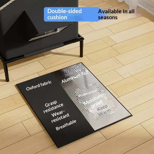 Cuccia per Cani e Gatti da Esterno, Solida, Impermeabile e Isolata, Tenda Rialzata per Più Animali, Uso Invernale - Product Image 5