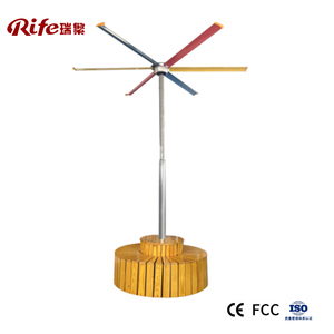 Ventilateur de sol industriel Rife à prix EXW compétitif pour commandes en gros, ventilateur sur pied robuste alimenté par courant alternatif, ventilateur de jardin alimenté par courant alternatif - Product Image 1
