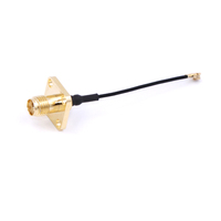 Câble coaxial RF SMA femelle vers adaptateur coaxial. Câble RG1.13 vers adaptateur coaxial RF UFL.