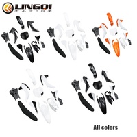 LING QI moto Dirt Bike hors route carénage complet avec siège et réservoir de carburant pour KT 250 KT250