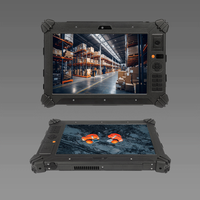 Tablet PC Tangguh 10.1 Inci Grosir, Android 12, RAM 8GB, Tahan Air IP65, Tahan Banting, Tablet Industri dengan 4G 5G WiFi NFC ODM/OEM