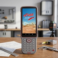 FC2 GIS Field Recorder, Unit Genggam Industri Layar Sentuh 5.5 Inci dengan Sistem Operasi Android 10, Khusus untuk Pengukuran Lapangan Geodetik