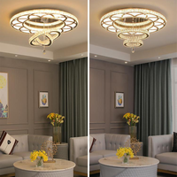 Nouvelle maison intérieur cristal plafonniers lustres modernes lampes suspendues pour hauts plafonds