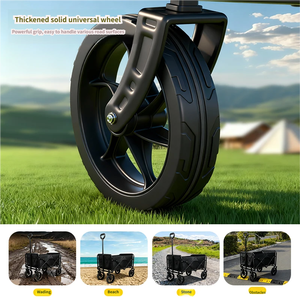 Carrito de Jardín Plegable Compacto y Multiusos, Modelo 2025, Tamaño <span class=keywords><strong>Pequeño</strong></span> - Product Image 6