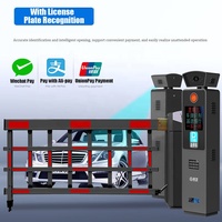 Caméra de reconnaissance de plaque d'immatriculation en acier de système de stationnement de voiture automatique de Qigong avec la barrière de trafic de logiciel de RFID