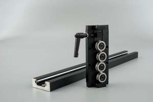 Riel Lineal de Doble Eje SGR20 con Rueda Cuadrada Rectangular con Componentes de Rodamientos de Primera Calidad - Product Image 3