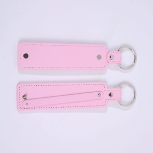 Llavero de cuero PU con cadena para bolso, 15 cm, letras DIY, cinturón, regalos de cumpleaños, San Valentín, Navidad, dijes deslizantes de 8 mm, llavero deslizante - Product Image 6