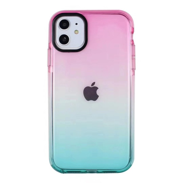 Best Selling Rainbow Color Hard Back Shockproof Mobile Phone Cases Bags for iPhone 16 15 Pro Max Mobile Case Cover