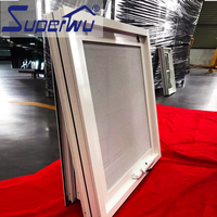Ventanas de Toldo con Doble Acristalamiento y Rotura Térmica de Aluminio, Fabricadas en China, Estándar Australiano AS2047, Económicas
