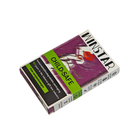 Cigarettes rouges résistantes aux enfants, en papier gommeux, 350g, boîte en carton blanc, emballage personnalisé artisanal fait main