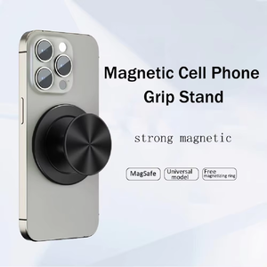 Cell Phone Grip <strong>Holder</strong> for Iphone16 Magnetic Stand Metal Kickstand Custom Logo Good Magnet Universal <strong>Expandable</strong> Griptok Portable - Product Image 6