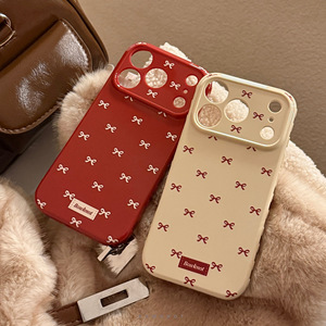 Funda Protectora para iPhone 17 Pro Max, Diseño de Lazo Rojo de Año Nuevo, Pantalla Completa, Suave, Protección Total, Antigolpes - Product Image 1