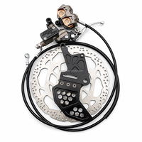 Ensemble de frein arrière JFG pour moto, support de disque de frein, ensemble de frein hydraulique, logo laser personnalisé pour Surron Ultra Bee Surron Light Bee