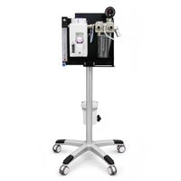 Appareil d'anesthésie vétérinaire portable avec base sur pieds et débitmètre pour chiens, chats, cliniques vétérinaires et interventions chirurgicales