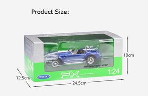 WELLY 1:24 1965 <span class=keywords><strong>Cobra</strong></span> 427 S-C simulazione pressofuso in lega modello di auto classica collezione di auto decorazione modello di auto mentale - Product Image 6
