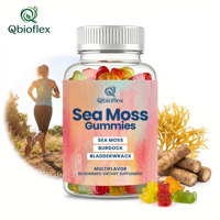 Gummies Qbioflex à la Mousse de Mer avec Racine de Bardane et Fucus Marin – Complément pour Adultes : Soutien Immunitaire, Métabolisme, Perte de Poids
