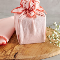 Tissu d'emballage Furoshiki, style luxueux coréen Bojagi, réutilisable, pour emballer les cadeaux, décoration pour les fêtes
