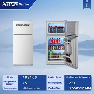 Xianke <b>Refrigerator</b> Household Small Dormitory Rental Hotel Refrigerating Two/Three-door Auto-Defrost 61-120L Energy Xianke House - Product Image 3