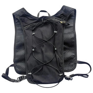 Veste d'hydratation pour la course à pied et la randonnée en plein air LF, imperméable, légère, avec porte-bouteille, veste sans manches pour la course à pied - Product Image 1