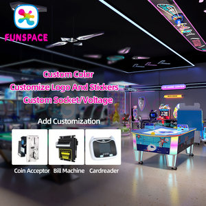 เครื่องเกมยิงปืนแบบหยอดเหรียญสำหรับสองผู้เล่นจากโรงงาน Funspace กวางโจว พร้อมรางวัลตุ๊กตา - Product Image 3