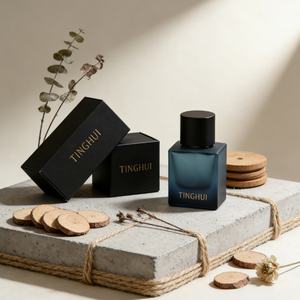 Custom Logo Luxury 50ml Empty Fragrance <b>Bottle</b> Refillable Containers Glass <b>Perfume</b> <b>Bottles</b> <b>with</b> <b>Pump</b> Sprayer - Product Image 4