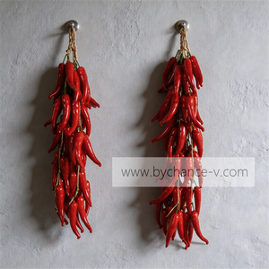 Guirlande artificielle de piments rouges pour décorations de fête, présentoirs de supermarché et expositions - Product Image 4