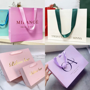 Bolsas de Papel de Arte de Color Personalizadas, Económicas, Reciclables, con Asas de Cinta, Impresión Digital Clásica, Imprime Tu Propio Logotipo - Product Image 6