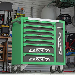 กล่องเครื่องมือโรงรถโลหะตู้ลูกกลิ้งลิ้นชักเหล็กรถเข็นอุตสาหกรรม - Product Image 2