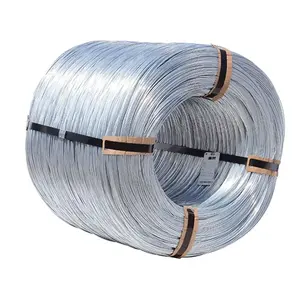 Great quality 0.7mm 0.9mm steel wire BWG 20 21 22 Low carbon GI WIRE GALVANIZED STEEL WIRE for making nails