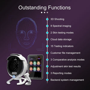 Système de diagnostic cutané intelligent portable à bas prix, analyseur facial, analyse de la santé de la peau du visage - Product Image 4