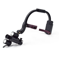 Loupes binoculaires de phare dentaire à LED 2.5X 3.5X Type de bandeau avec loupe numérique basse vision de phare à LED 5W