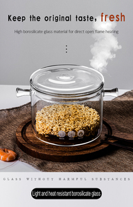 Offres Spéciales! Vente en gros de l'usine chinoise, Pot en verre utilisé sur la cuisinière à feu Direct pour Pot à <span class=keywords><strong>nouilles</strong></span> instantané, bol à <span class=keywords><strong>nouilles</strong></span> Transparent - Product Image 6