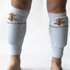 Kaos Kaki Olahraga Sepak Bola Tanpa Kaus Kaki dengan Logo Kustom, Penyangga Shin <span class=keywords><strong>Splint</strong></span>, dan Penyangga Betis Kompresi OEM - Product Image 3