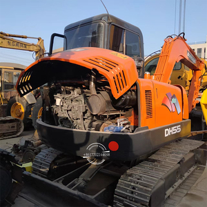 High Quality Doosan DH55 with Original high Performance Mini <b>Tracked</b> Excavator Second-hand Low-price dh60 - Product Image 1