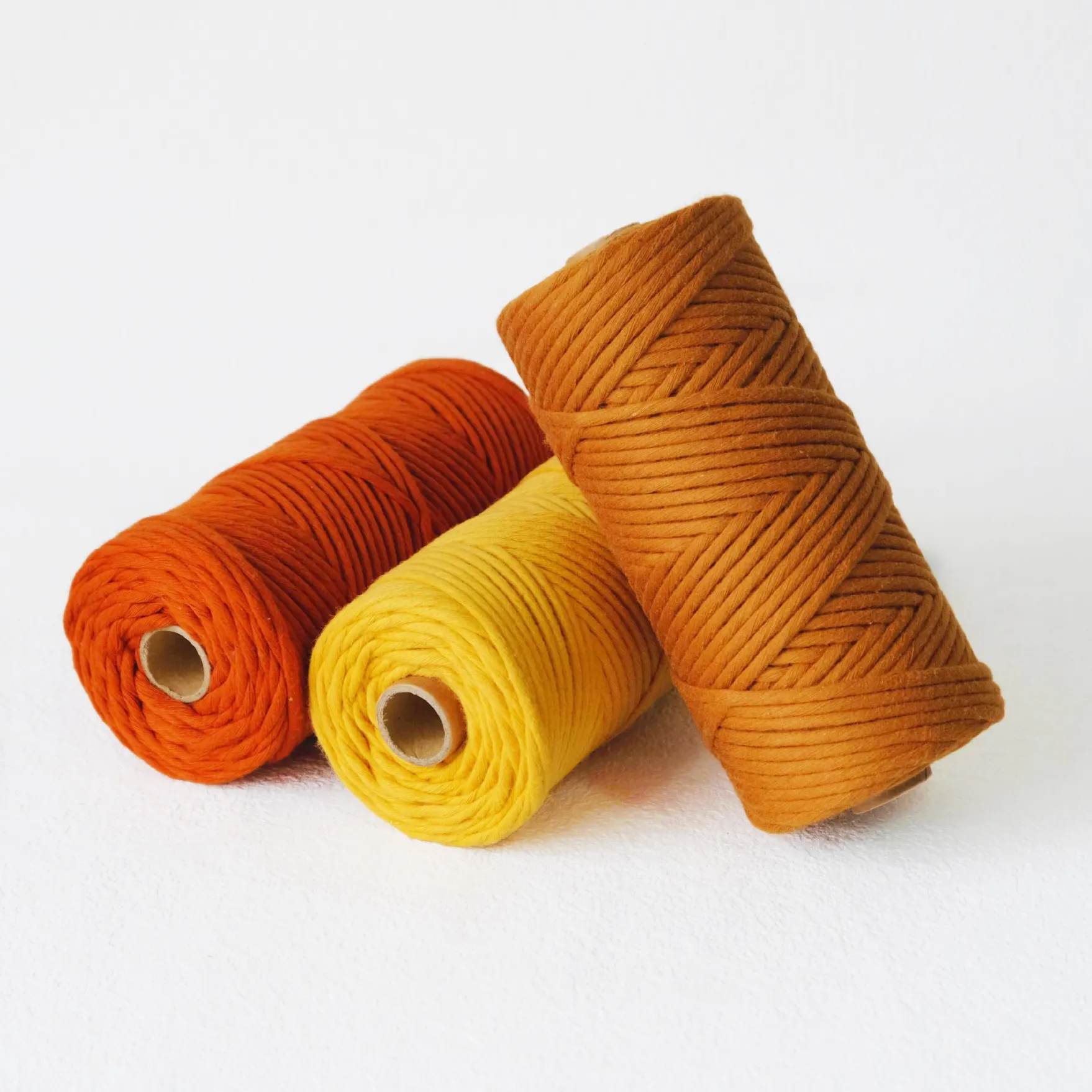 3/4/5Mm Single Strand Cotton Cord untuk Macrame